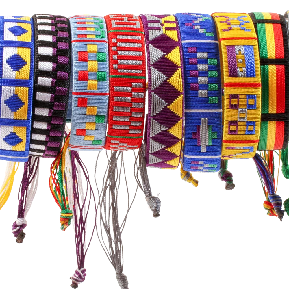 Ghana Bonwire Ashanti Woven Jewelry