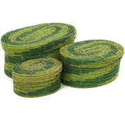 Set of 3 Oval Nesting Boxes