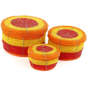 Set of 3 Round Nesting Boxes