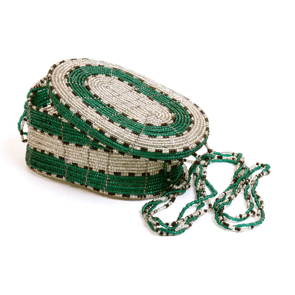 Small Beaded Oval Purse