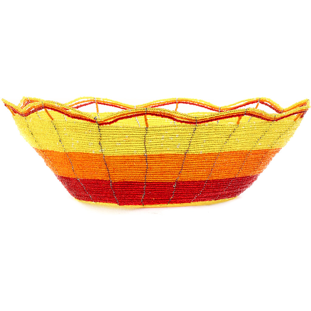 Large Beaded Bowl
