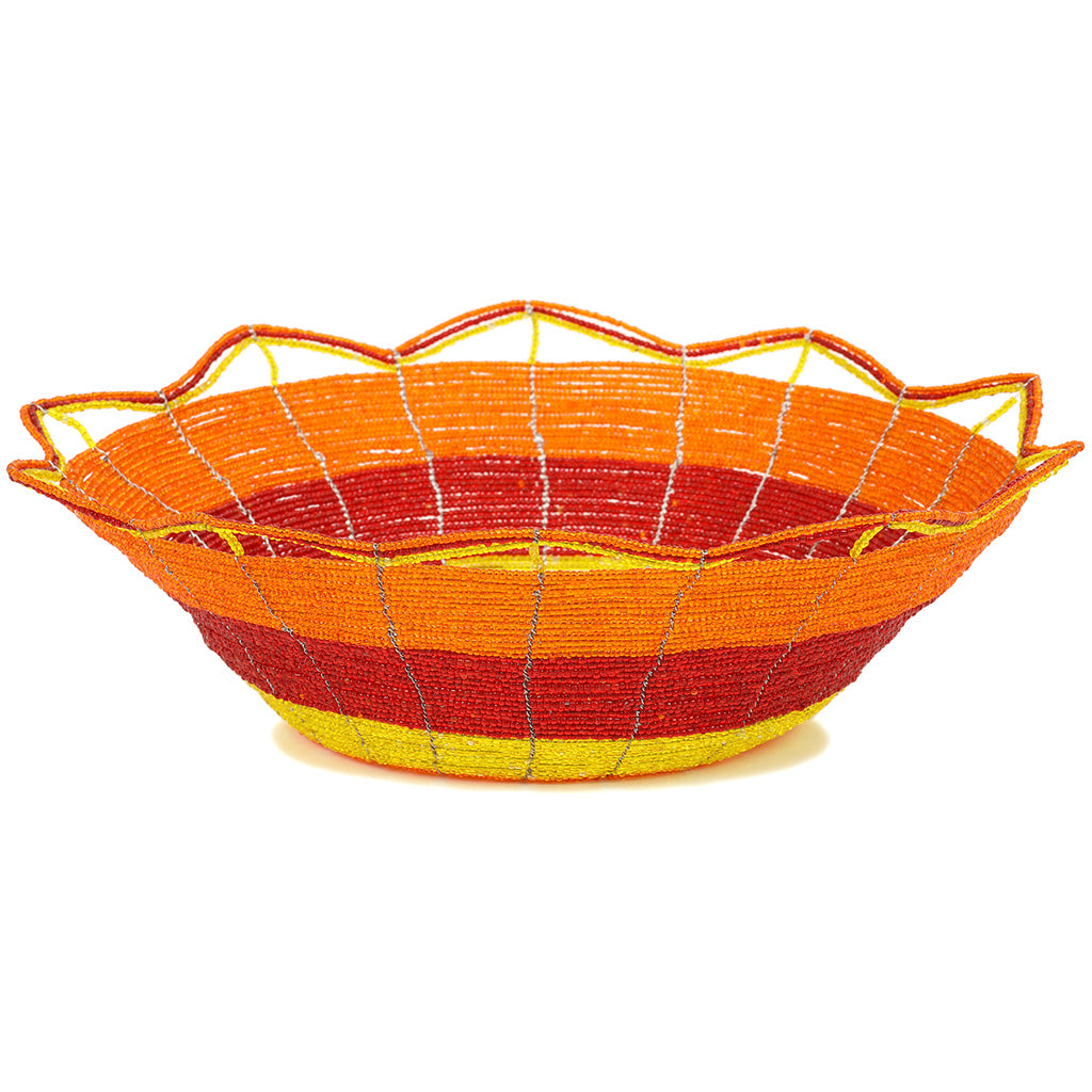 Large Beaded Bowl