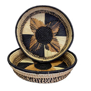 Banana Leaf and Raffia Tray