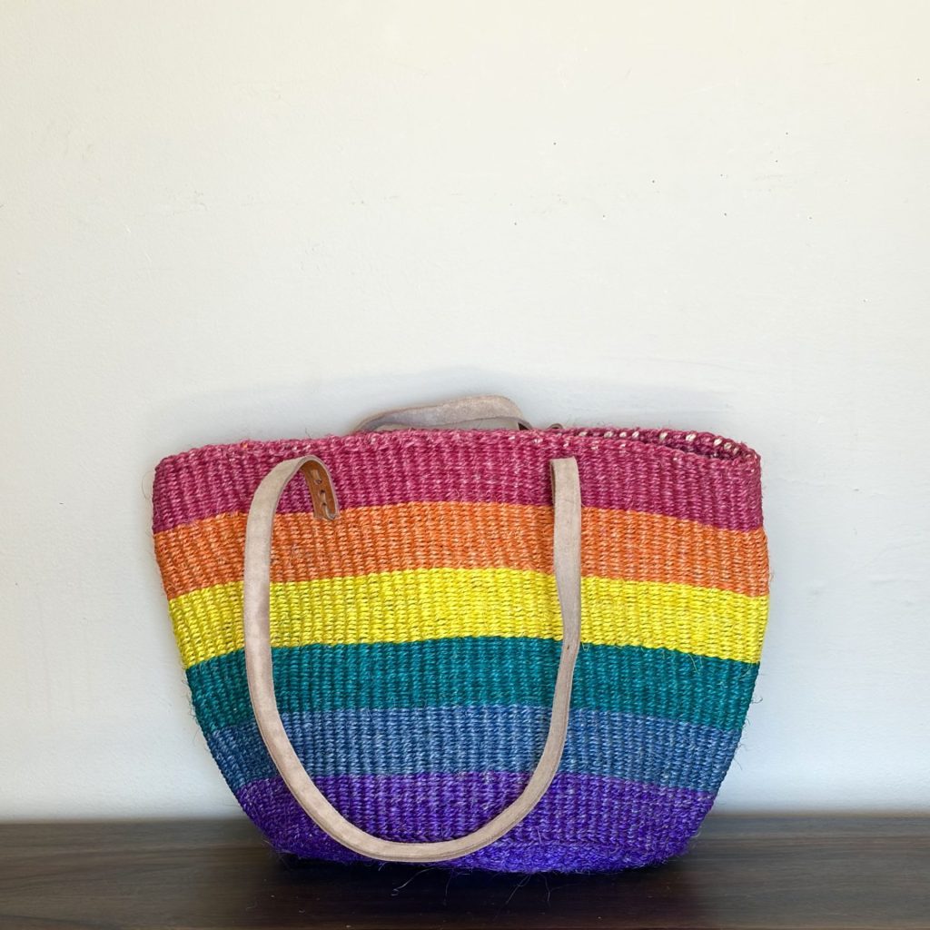 Tribal sisal bag, great for shopping