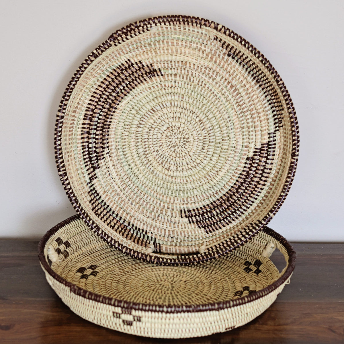 Sweet Grass Tray- Earth Colors