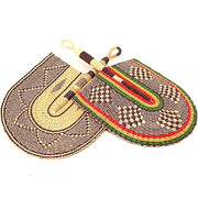 Assorted Ghana Bolga Basket - Hand Fan