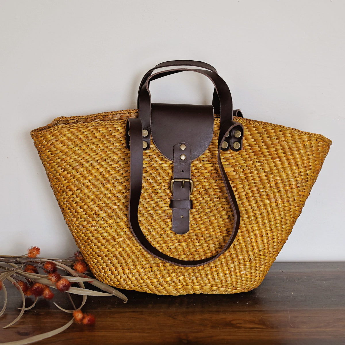 Milulu Tote - Mustard