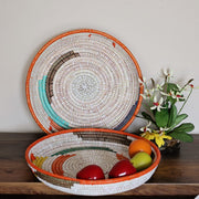 Sweet Grass Tray- Assorted Orange