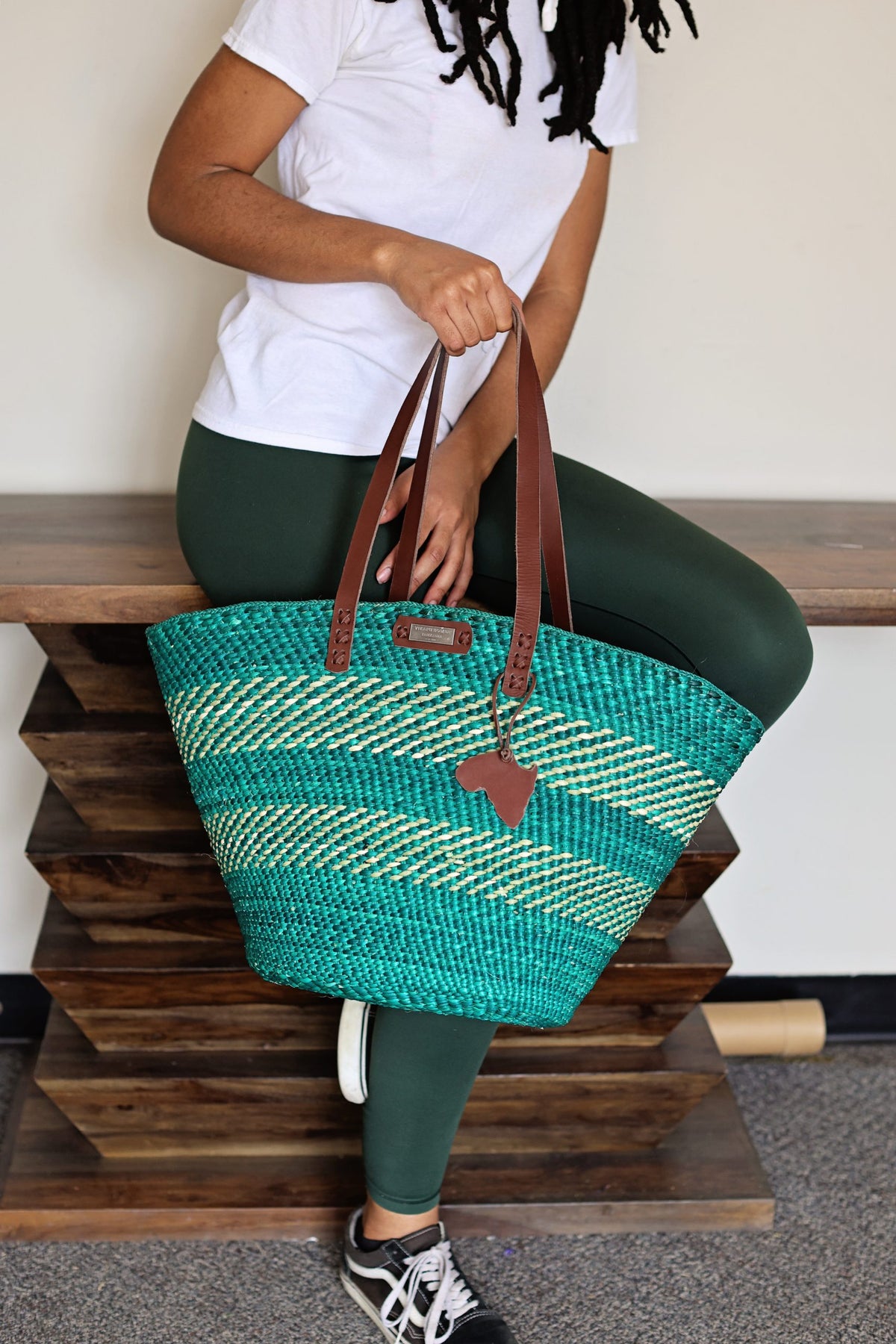 Milulu Tote - Teal