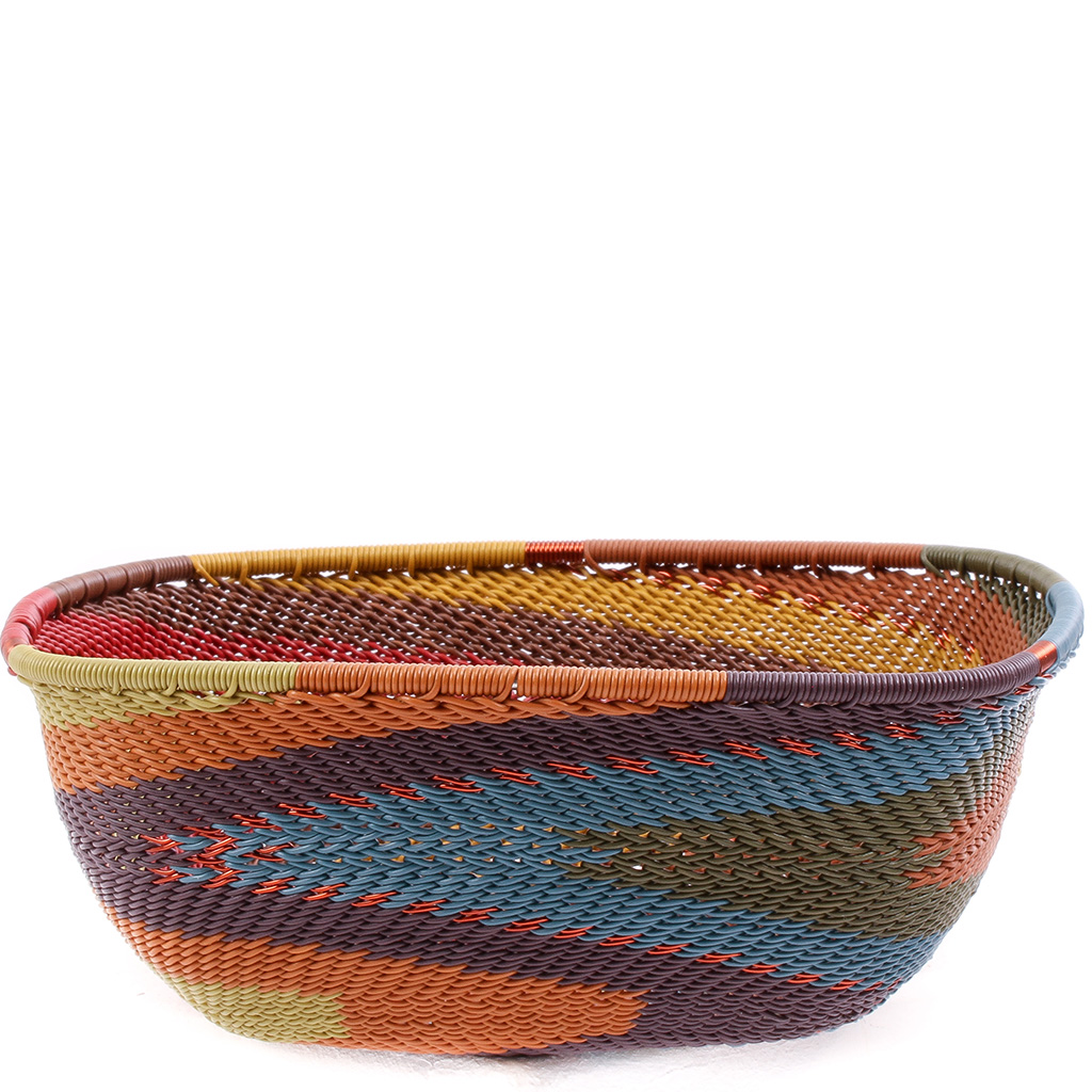 Zulu Wire Baskets Fair Trade African baskets at Baskets of Africa