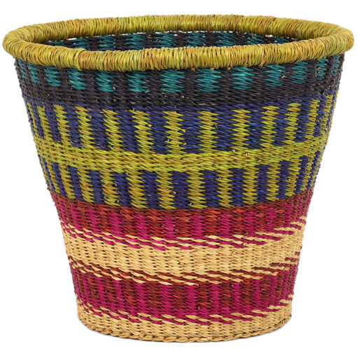 Bucket Fair Trade Bolga basket from Ghana